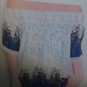 COPY - Plus Size Beautiful Blue Top Sizes 1X 2X 3X